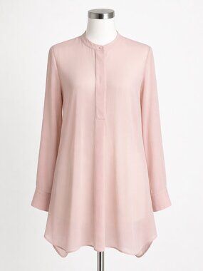 Joe Fresh Blush Pink Tunic Blouse